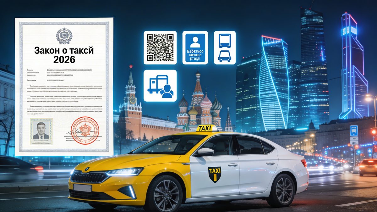 Закон о такси в 2026 году: подробный гайд по изменениям для водителей в Москве